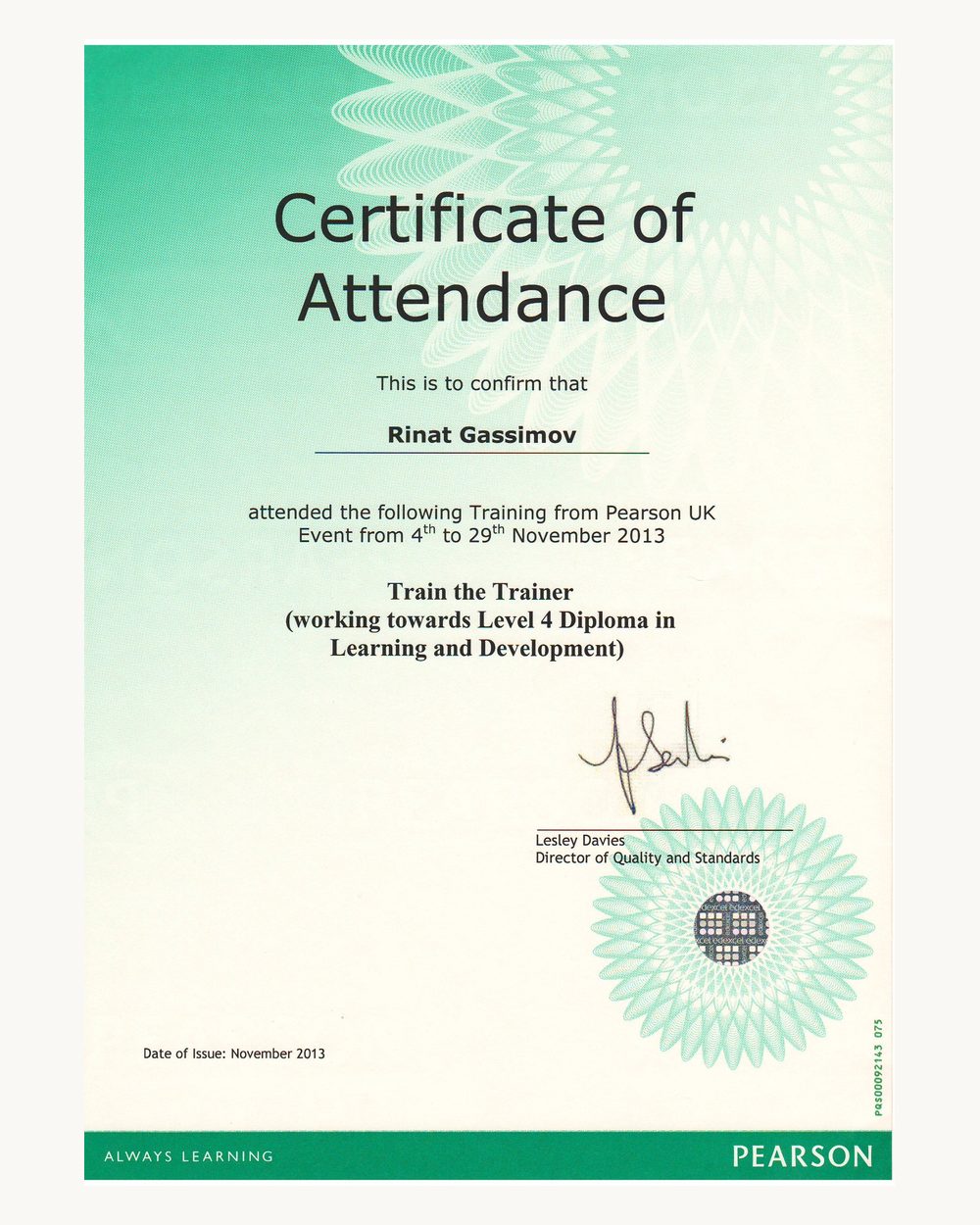 Train the Trainer